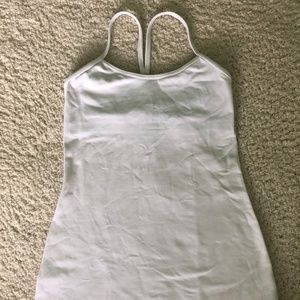 White Lululemon Tank Top